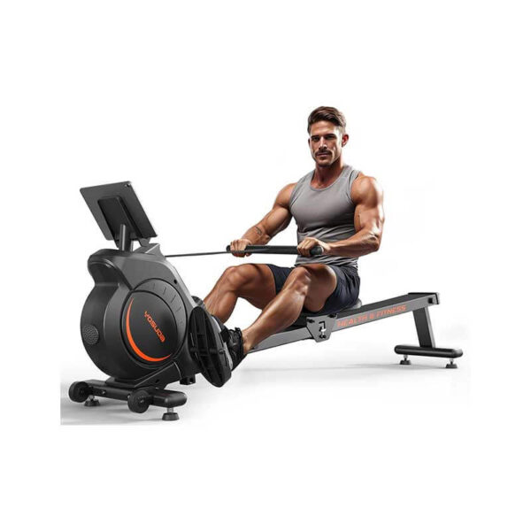 YOSUDA Magnetic/Water Rowing Machine 350 LB Weight Capacity - Foldable Rower for Home Use with Bluetooth, App Supported, Tablet Holder and Comfortable Seat Cushion